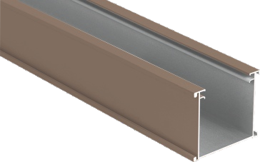 Aluminum Louver Track Series 7