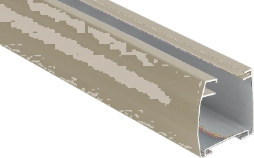 Aluminum Louver Track Series 17