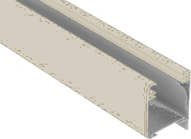 Aluminum Louver Track Series 27