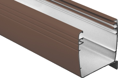 Aluminum Louver Track Series 72