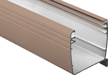 Aluminum Louver Track Series 73