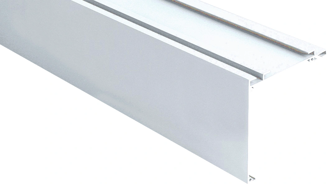 Flexible Curtain Aluminum Profile Rail Series 1