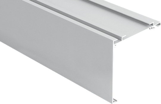 Flexible Curtain Aluminum Profile Rail Series 2