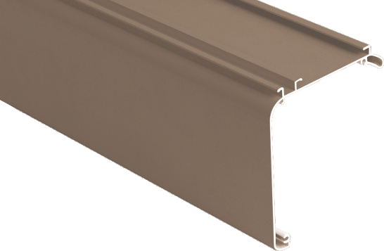 Flexible Curtain Aluminum Profile Rail Series 8