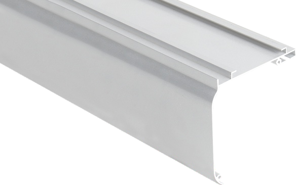 Flexible Curtain Aluminum Profile Rail Series 10