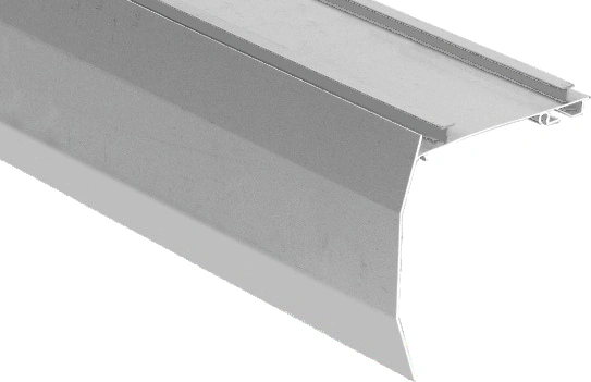 Flexible Curtain Aluminum Profile Rail Series 23