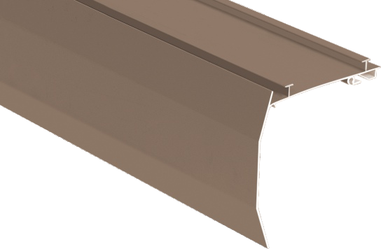 Flexible Curtain Aluminum Profile Rail Series 24
