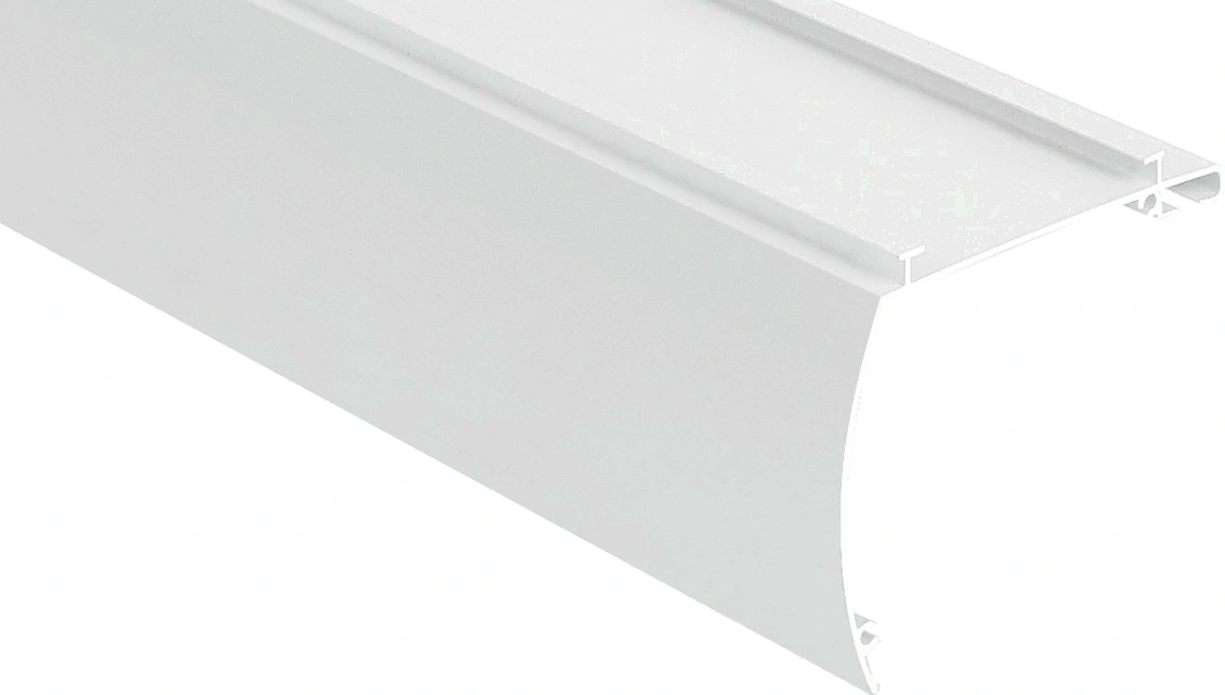 Flexible Curtain Aluminum Profile Rail Series 33
