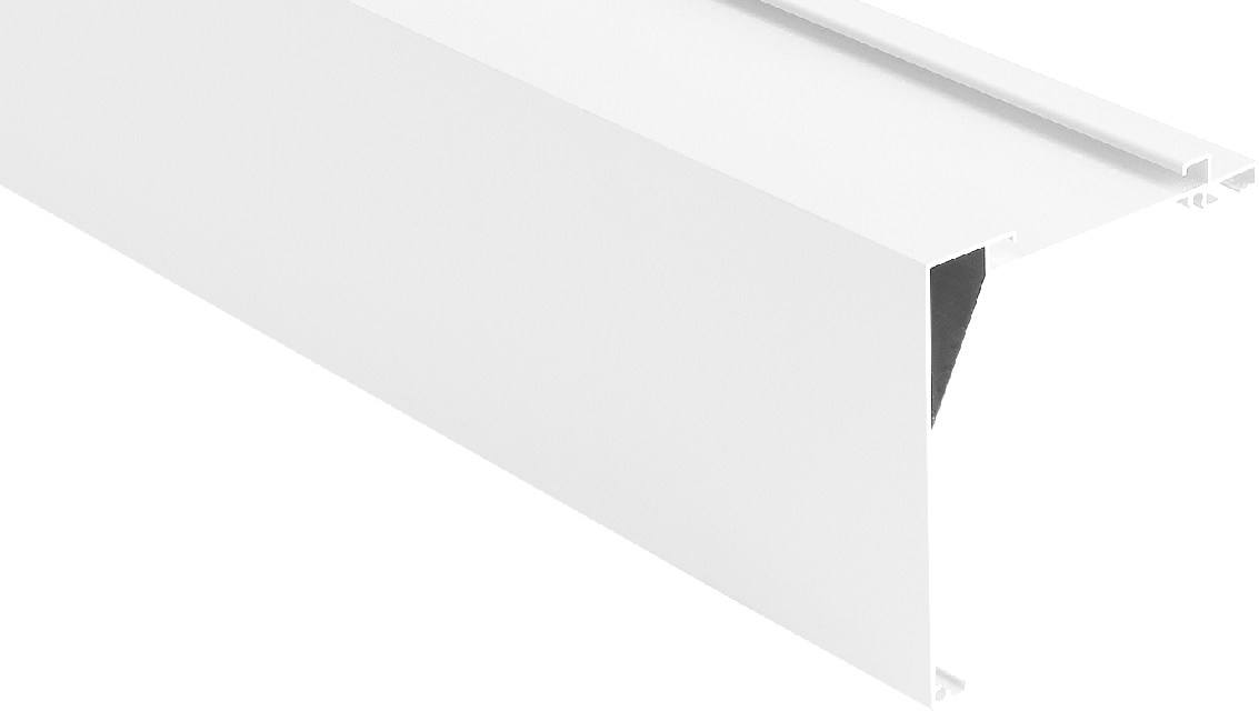 Flexible Curtain Aluminum Profile Rail Series 37
