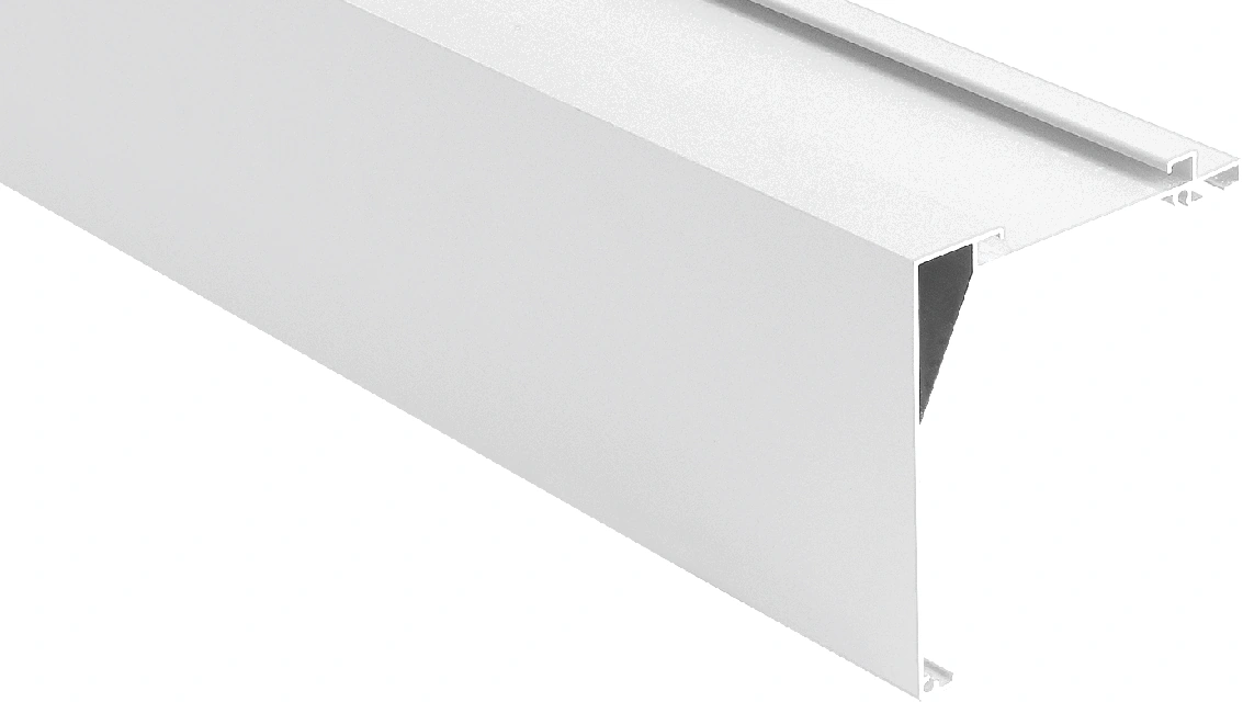 Flexible Curtain Aluminum Profile Rail Series 37