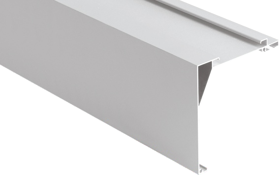 Flexible Curtain Aluminum Profile Rail Series 38