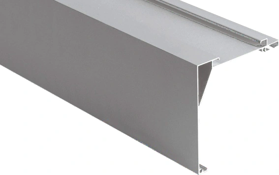Flexible Curtain Aluminum Profile Rail Series 38