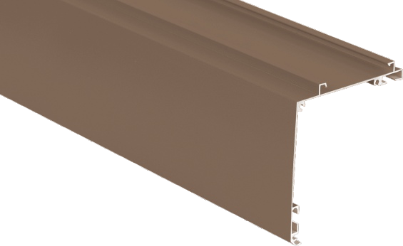 Flexible Curtain Aluminum Profile Rail Series 44
