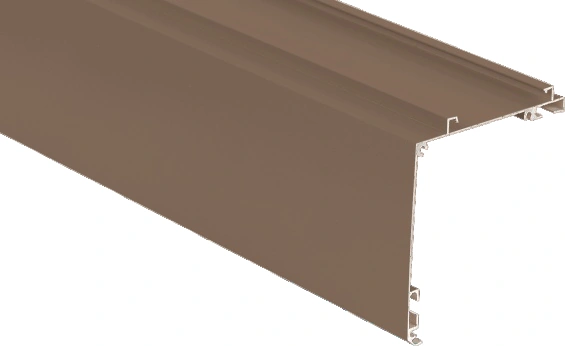 Flexible Curtain Aluminum Profile Rail Series 44