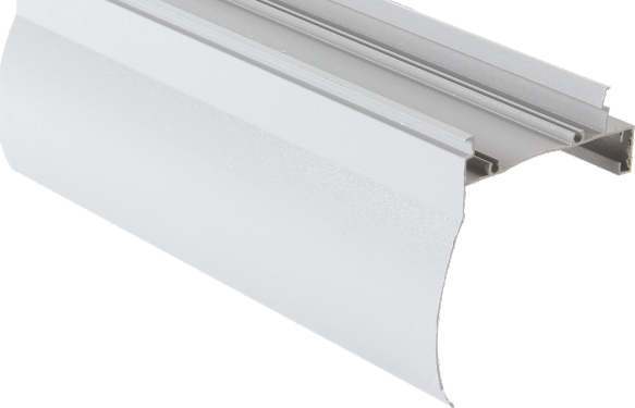 Flexible Curtain Aluminum Profile Rail Series 46