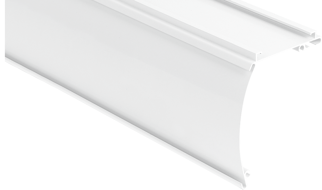 Flexible Curtain Aluminum Profile Rail Series 49