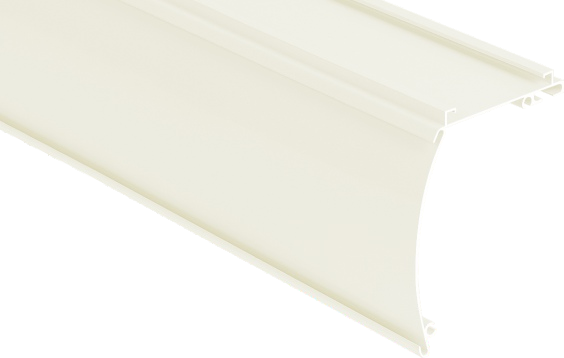 Flexible Curtain Aluminum Profile Rail Series 50
