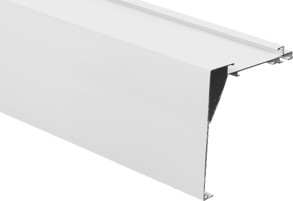 Flexible Curtain Aluminum Profile Rail Series 55