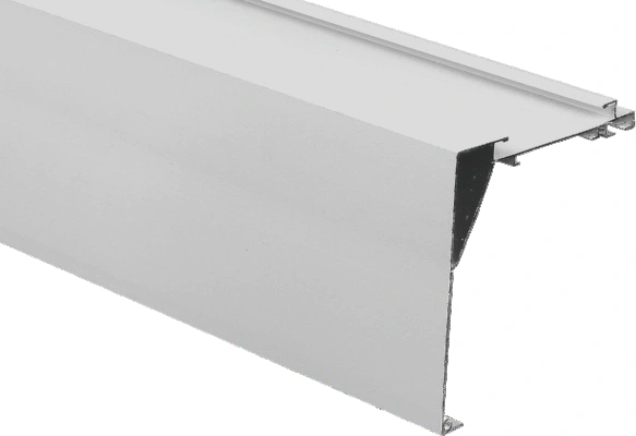 Flexible Curtain Aluminum Profile Rail Series 55