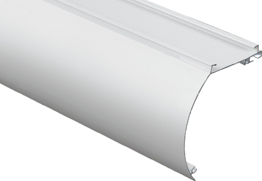 Flexible Curtain Aluminum Profile Rail Series 63