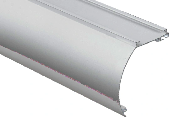 Flexible Curtain Aluminum Profile Rail Series 63