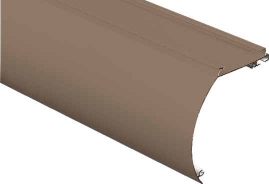 Flexible Curtain Aluminum Profile Rail Series 64