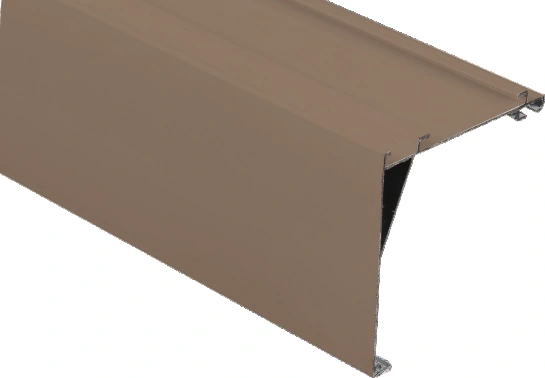 Flexible Curtain Aluminum Profile Rail Series 72