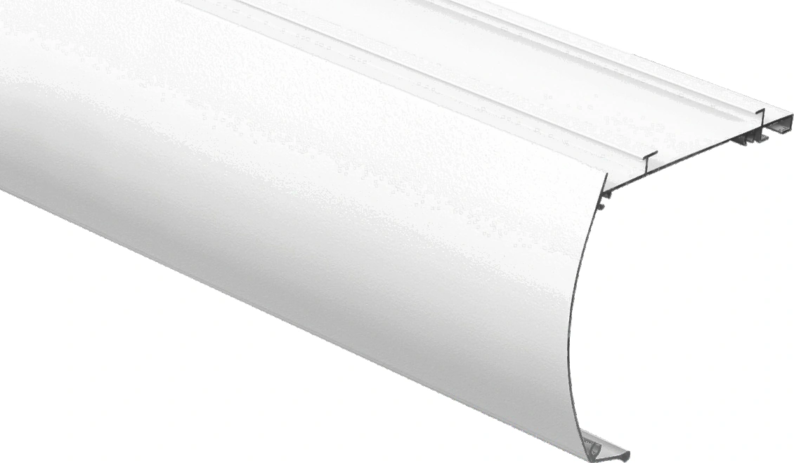 Flexible Curtain Aluminum Profile Rail Series 73