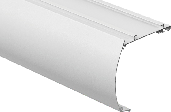 Flexible Curtain Aluminum Profile Rail Series 75