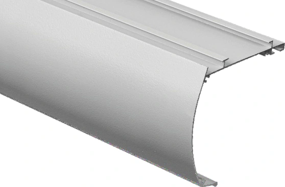 Flexible Curtain Aluminum Profile Rail Series 75
