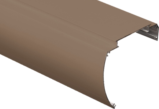 Flexible Curtain Aluminum Profile Rail Series 80