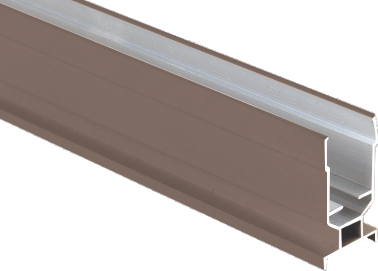Honeycomb Curtain Aluminum Profile Track Series 17