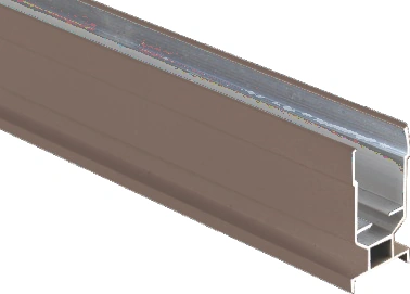 Honeycomb Curtain Aluminum Profile Track Series 17