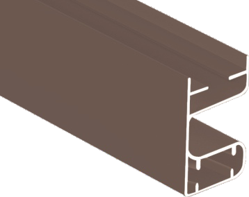 Honeycomb Curtain Aluminum Profile Track Series 21