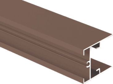 Honeycomb Curtain Aluminum Profile Track Series 25
