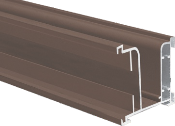 Honeycomb Curtain Aluminum Profile Track Series 38