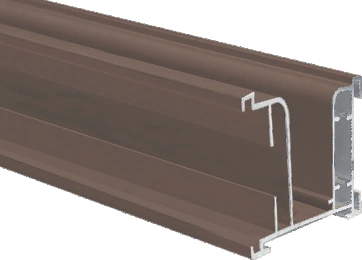 Honeycomb Curtain Aluminum Profile Track Series 38