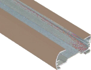 Honeycomb Curtain Aluminum Profile Track Series 44