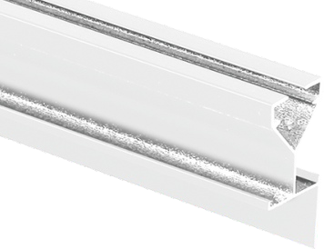 Honeycomb Curtain Aluminum Profile Track Series 57