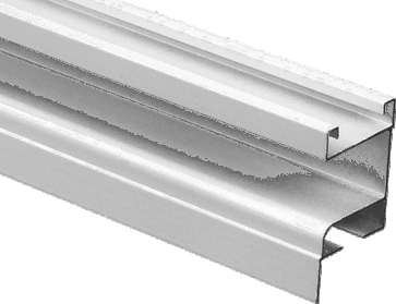 Honeycomb Curtain Aluminum Profile Track Series 58