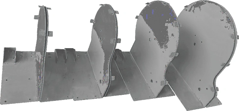 Sky Curtain Aluminum Profile Track Series 8